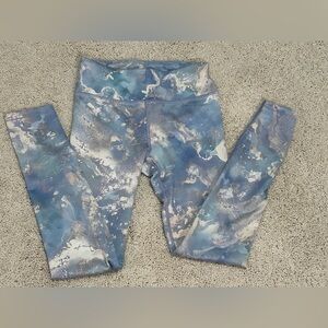 Athleta Girl High Rise Printed Chit Chat Tight Legging Sz L